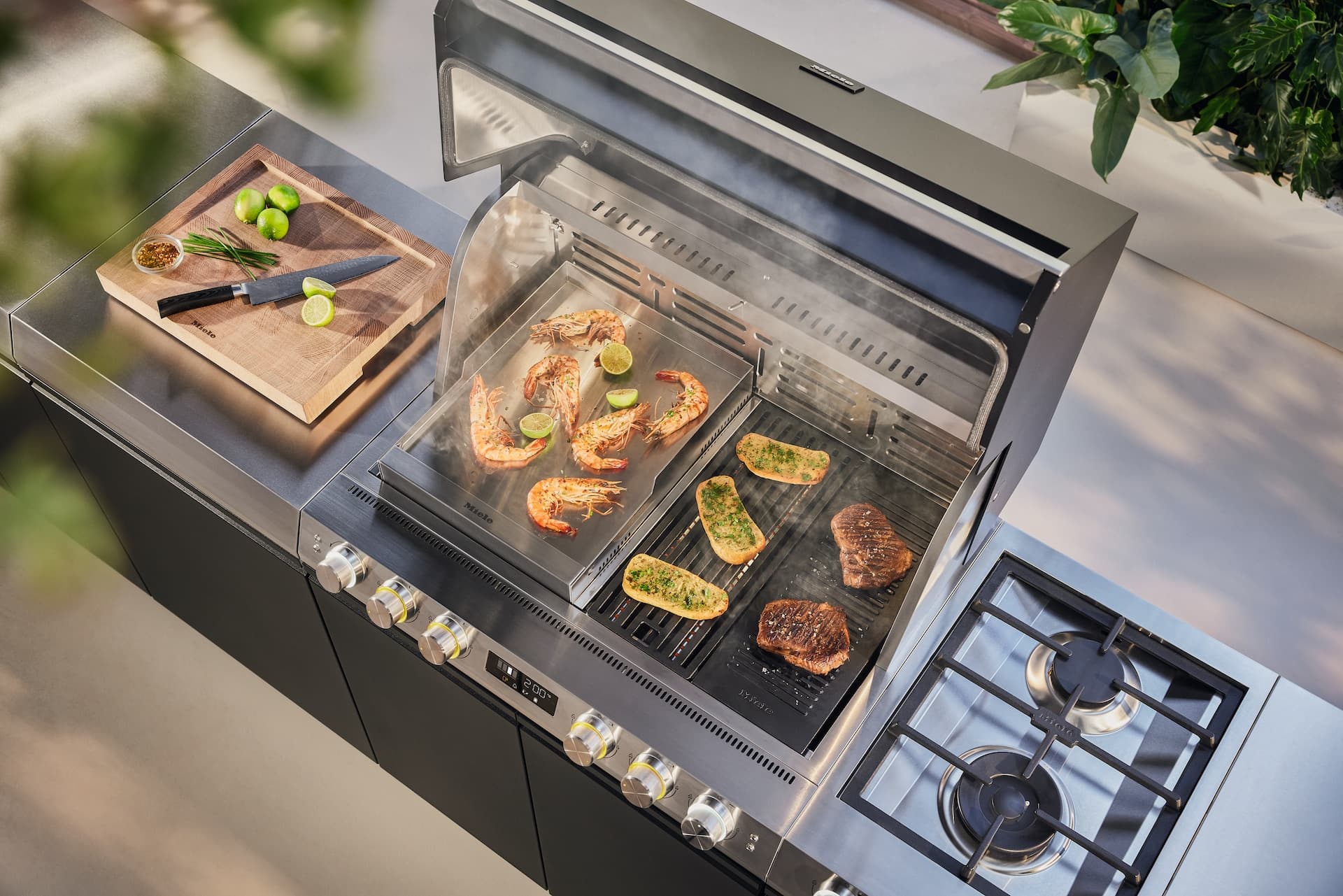 Grillergebnisse auf dem Miele Grill